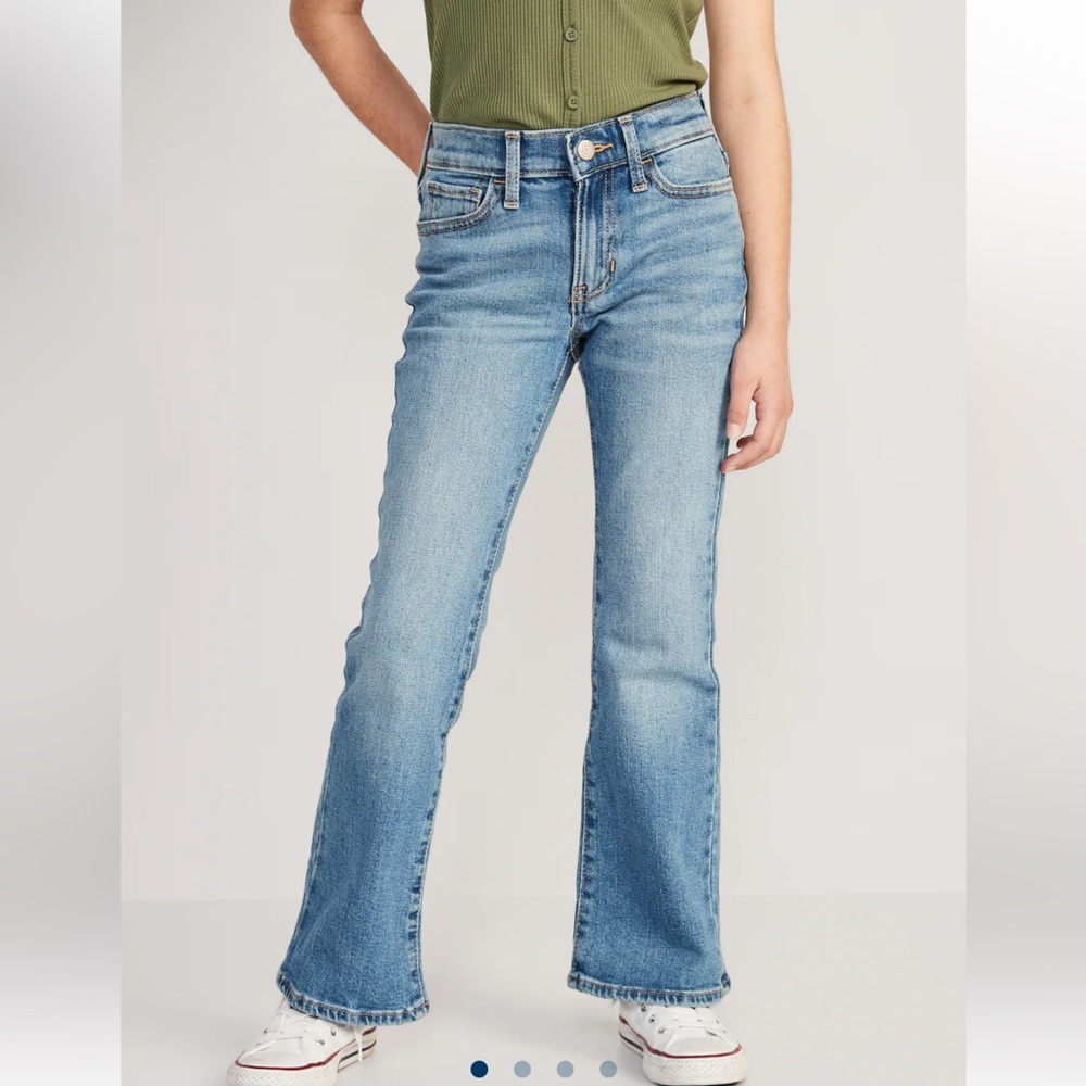 OLD NAVY High Waisted Built In Tough Flare Jeans